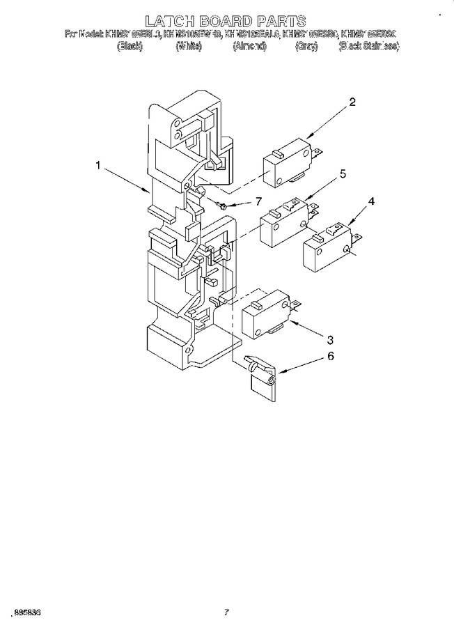 Diagram for KHMS105EBL0