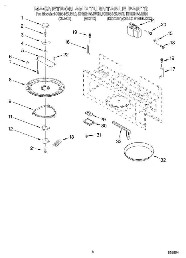 Diagram for KHMS145JBS0