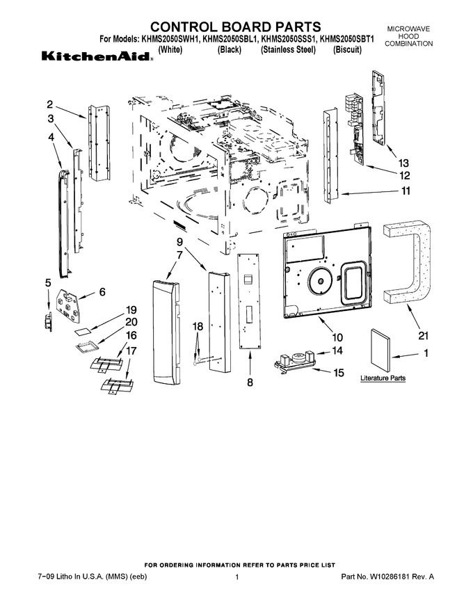 Diagram for KHMS2050SWH1