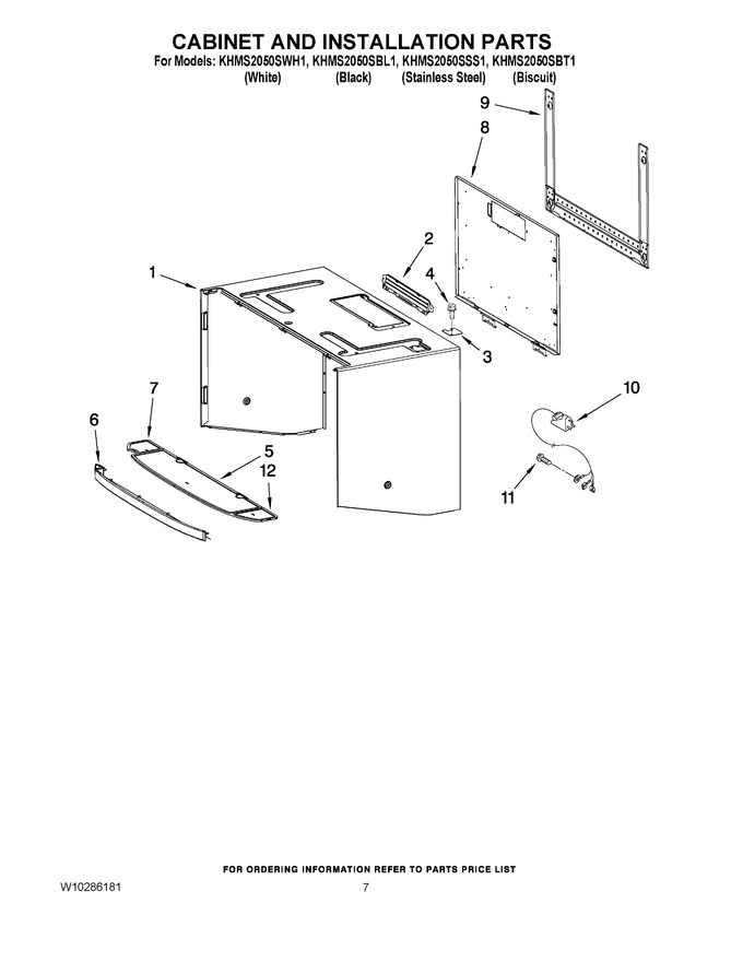 Diagram for KHMS2050SWH1