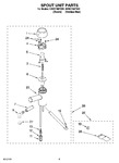 Diagram for 03 - Spout Unit Parts