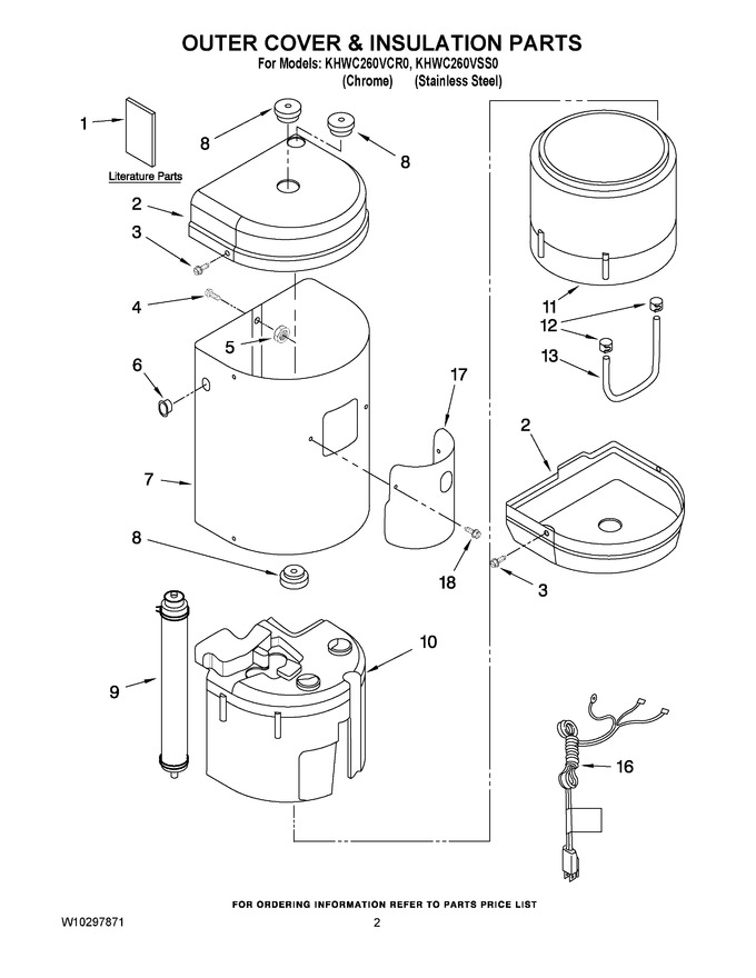 Diagram for KHWC260VSS0