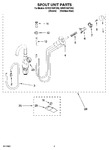 Diagram for 03 - Spout Unit Parts