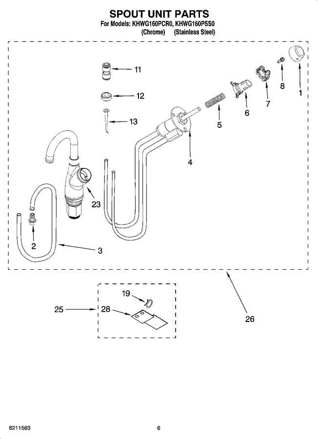 Diagram for KHWG160PCR0