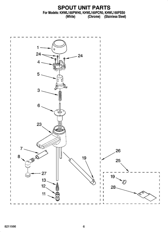 Diagram for KHWL160PCR0