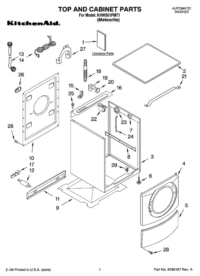 Diagram for KHWS01PMT1