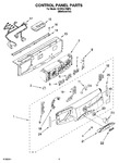 Diagram for 03 - Control Panel Parts