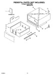 Diagram for 07 - Pedestal Parts (not Included)