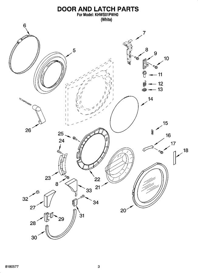 Diagram for KHWS01PWH0