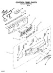 Diagram for 03 - Control Panel Parts