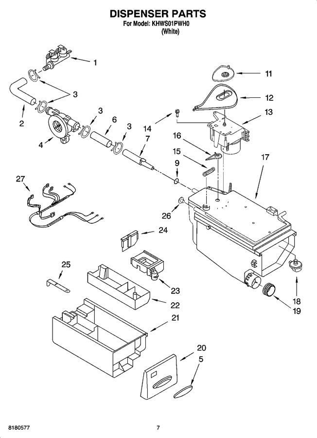 Diagram for KHWS01PWH0