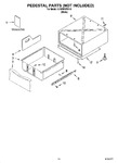 Diagram for 08 - Pedestal Parts (not Included)