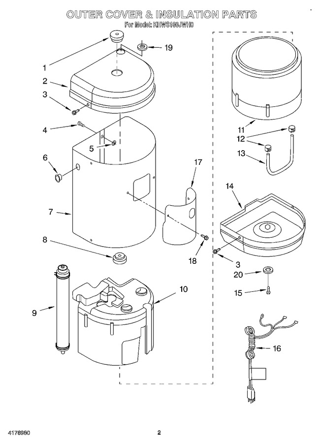 Diagram for KHWS160JWH0