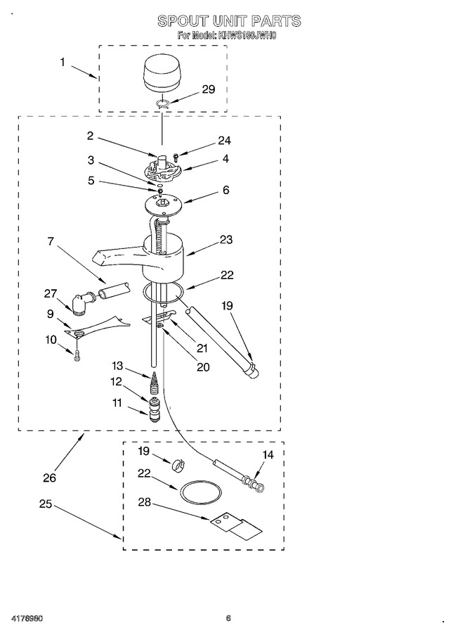 Diagram for KHWS160JMY0