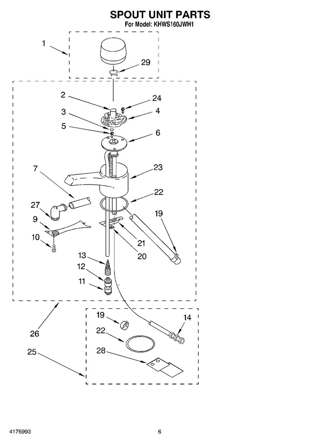 Diagram for KHWS160JWH1