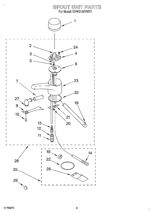 Diagram for KHWS160VAL7