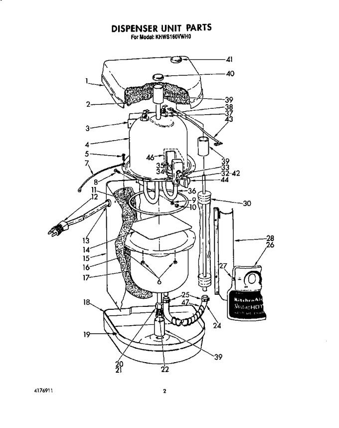 Diagram for KHWS160VWH0