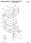 Diagram for 01 - Lid And Latch Parts