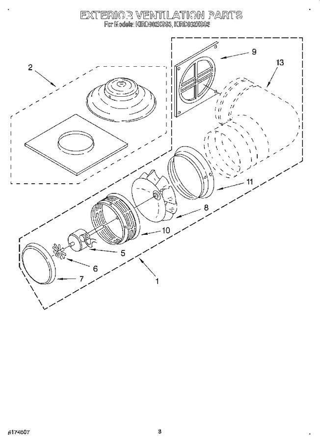 Diagram for KIRD802XSS3