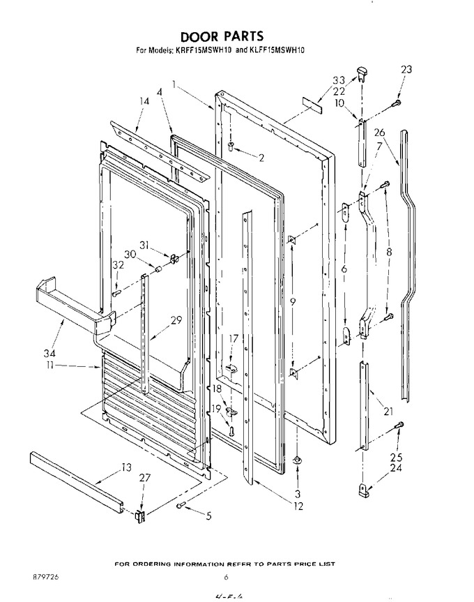 Diagram for KLFF15MSWH10