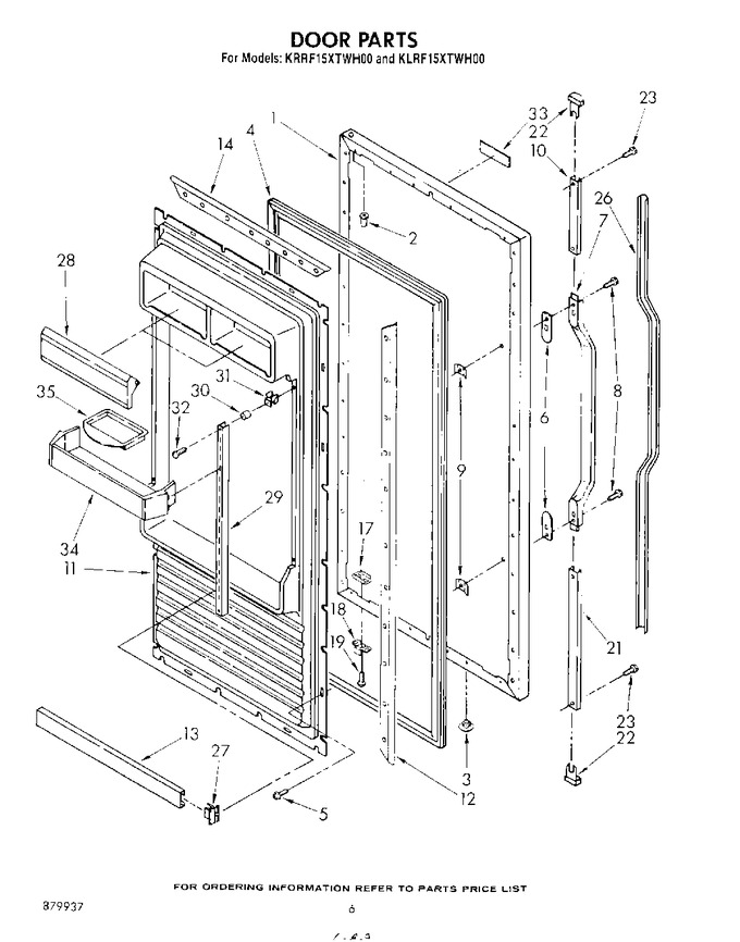 Diagram for KLRF15XTAL00