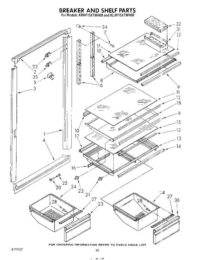 Diagram for KLRF15XTWH00