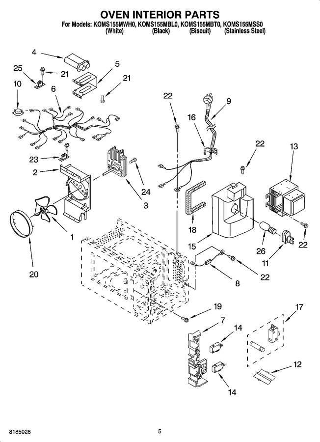 Diagram for KOMS155MBL0