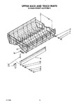 Diagram for 11 - Upper Rack And Track