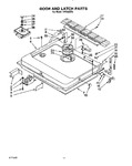 Diagram for 13 - Door And Latch