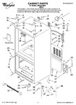 Diagram for 01 - Cabinet Parts