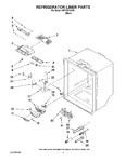 Diagram for 03 - Refrigerator Liner Parts