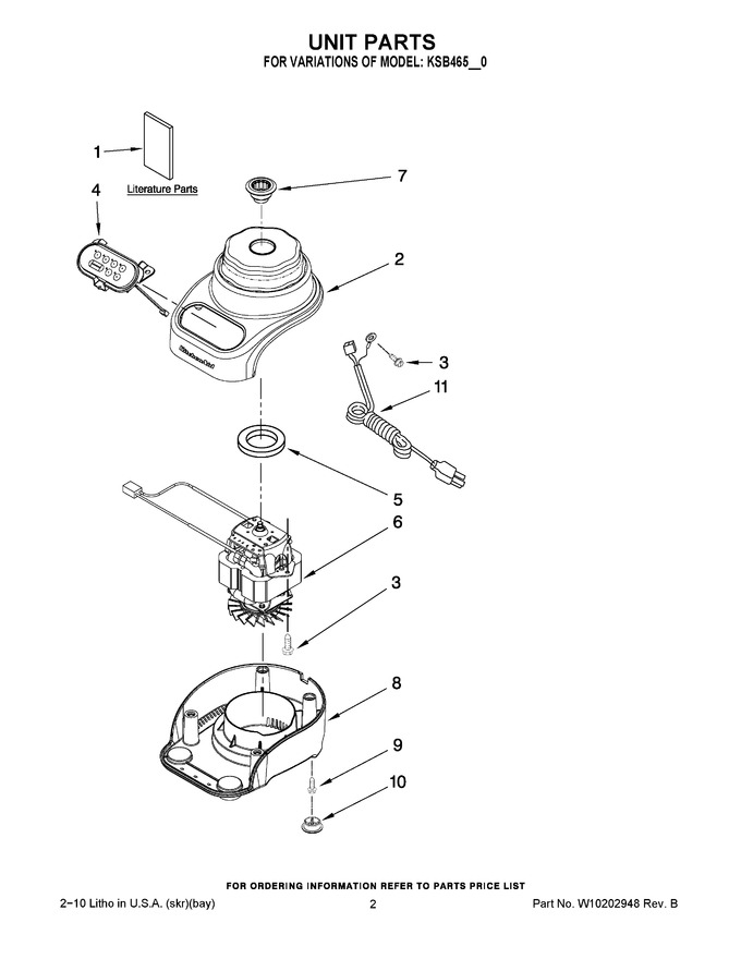 Diagram for KSB465OB0