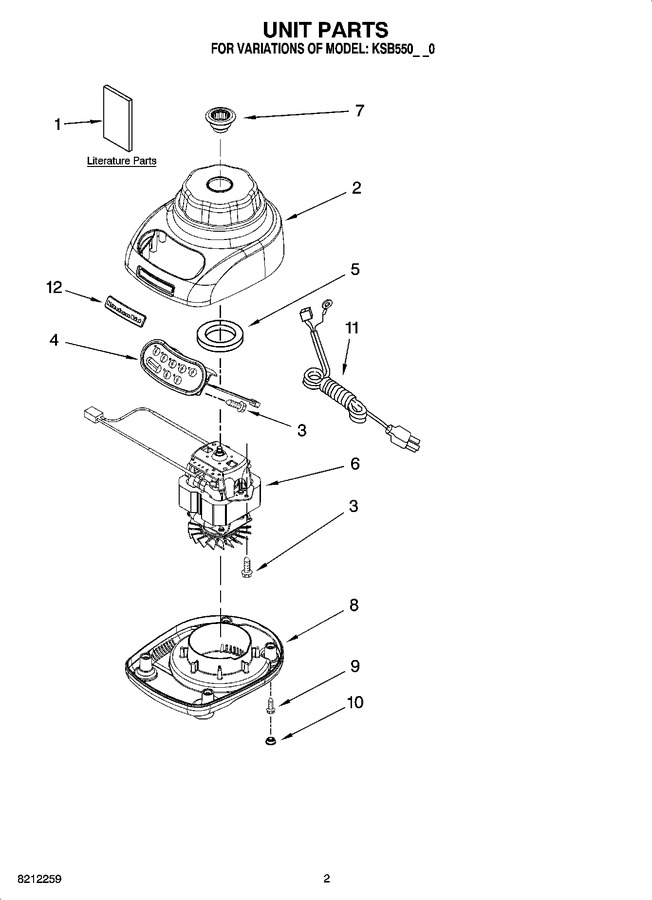 Diagram for KSB550OB0