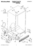 Diagram for 01 - Cabinet Parts