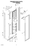 Diagram for 07 - Freezer Door Parts