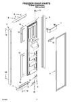 Diagram for 07 - Freezer Door Parts