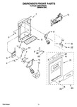 Diagram for 08 - Dispenser Front Parts