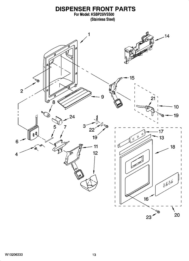 Diagram for KSBP25IVSS00