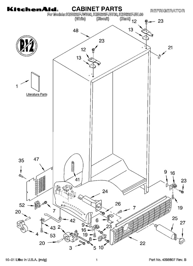 Diagram for KSBS25FJBL00