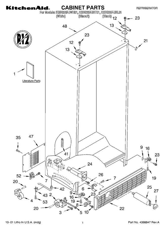 Diagram for KSBS25FJBL01