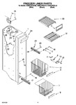 Diagram for 04 - Freezer Liner Parts