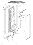 Diagram for 07 - Freezer Door Parts