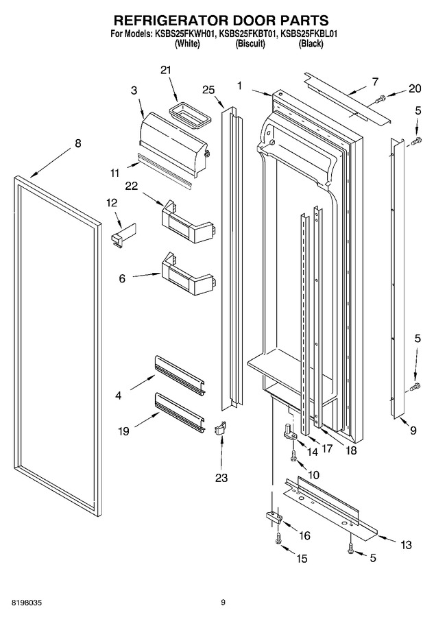 Diagram for KSBS25FKWH01