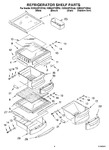 Diagram for 03 - Refrigerator Shelf Parts