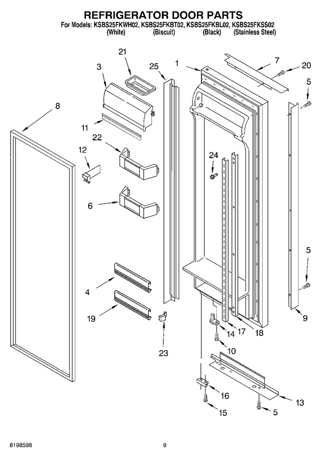 Diagram for KSBS25FKWH02