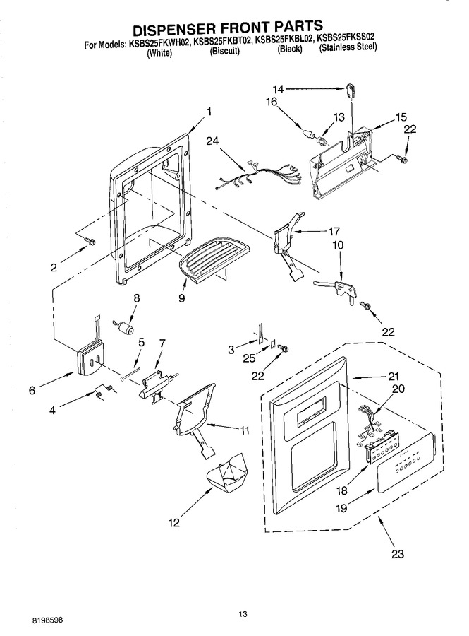 Diagram for KSBS25FKBL02