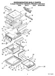 Diagram for 03 - Refrigerator Shelf Parts