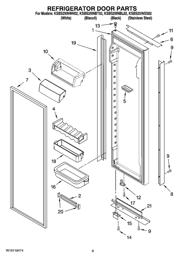 Diagram for KSBS25INWH02