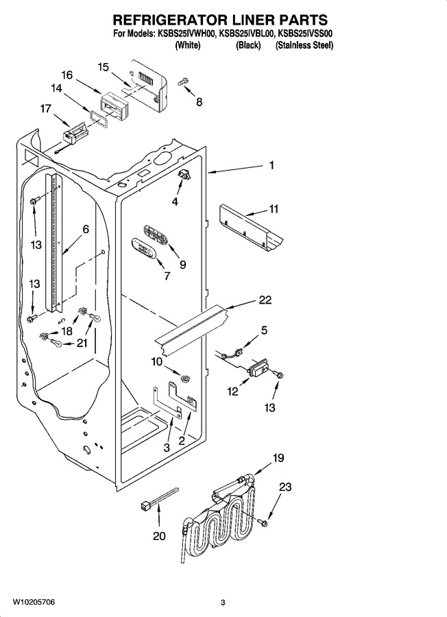 Diagram for KSBS25IVBL00