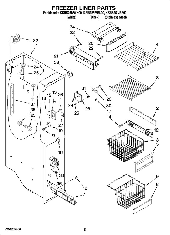 Diagram for KSBS25IVBL00